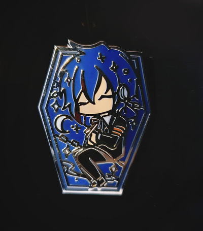 P3 Protag Sleeping Enamel pin