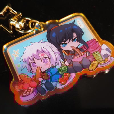 D.gray-man yullen eating charm