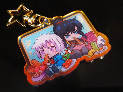D.Gray-Man Yullen eating charm