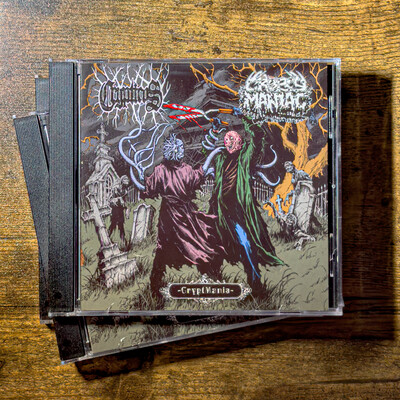 Crypticus / cropsy maniac ‎– cryptmania (cd)