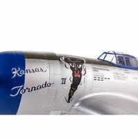 E-flite EFL08450 P-47 Razorback BNF Basic 1.2m Li-Po Elec RC Airplane W/AS3X & SAFE Select - Thumbnail 4
