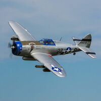 E-flite EFL08450 P-47 Razorback BNF Basic 1.2m Li-Po Elec RC Airplane W/AS3X & SAFE Select - Thumbnail 3