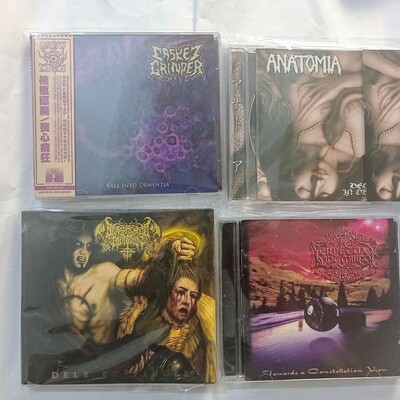 Casket grinder, anatomia, blasphemous division and a perpetual dying mirrorcds - Thumbnail 2