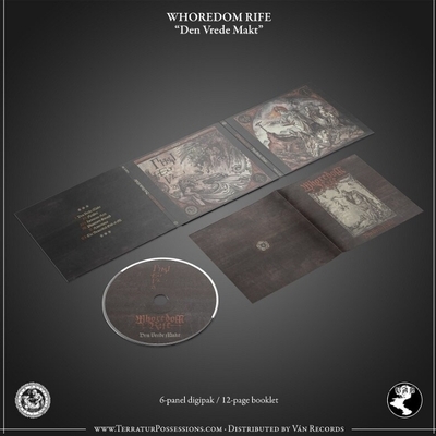 Whoredom rife - den vrede makt - digipack 