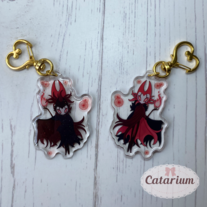 Grimm Hollow Knight Acrylic Charms
