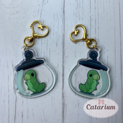 Grub hollow knight acrylic charms