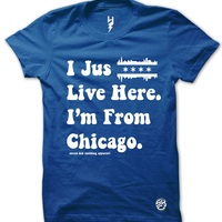 I jus live here tee - Thumbnail 1