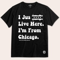 I jus live here tee - Thumbnail 2