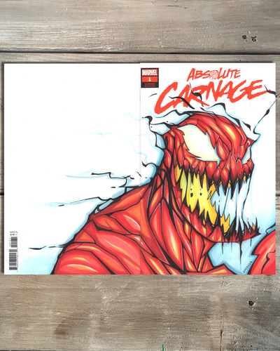 Carnage Sketch Cover Original Art