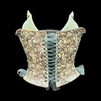 Flamingo wearable ceramic corset by: Nicole Moan - Thumbnail 4