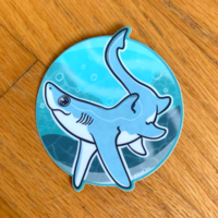 SHARK WEEK Stickers (8 Options!) - Thumbnail 8