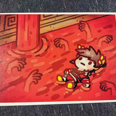 Zag floating mini print - Thumbnail 2