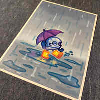 Mola Rainboots Mini Print - Thumbnail 3