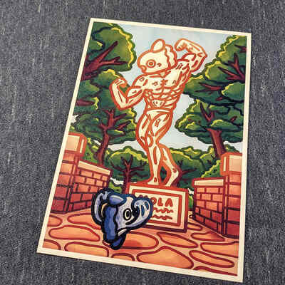 Mola statue mini print - Thumbnail 2