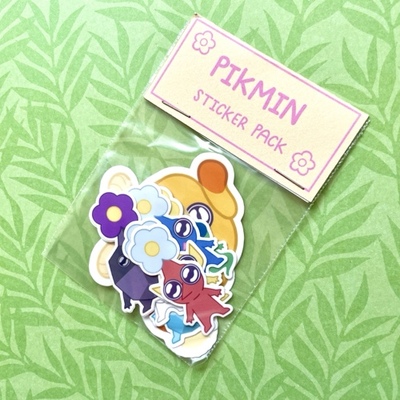 Pikmin sticker pack