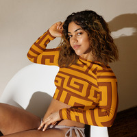 Kokorepublic Recycled long-sleeve crop top - Thumbnail 2
