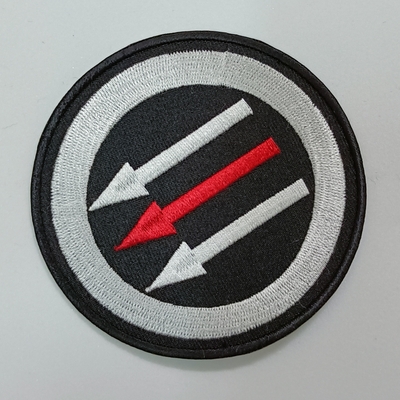 Sometimes antisocial always antifacist embroidered patch
