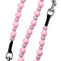 PINK PURPLE BEADS CHAIN  - Thumbnail 1
