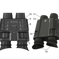 Night Vision Goggles Double  Camera for Adults,  For Night Hunting Camping - Thumbnail 1