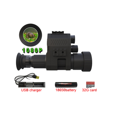 Single night vision goggles double  camera for adults,  for night hunting camping
