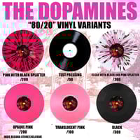 RGF-188 THE DOPAMINES - "80/20" LP/CD/CS - Thumbnail 1
