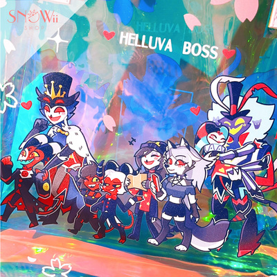 Helluva boss laser bag