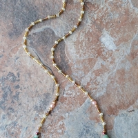 EARTH GODDESS 👑🌍 CRYSTAL & GEMSTONE LUXURY HANDMADE WAIST BEADS By Nubian Collection Artwear 👑  - Thumbnail 2