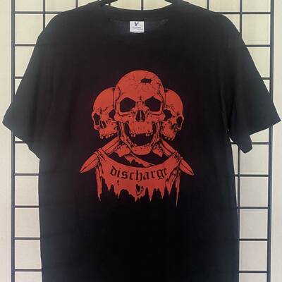 Discharge - the price of silence t-shirt (medium) (large)