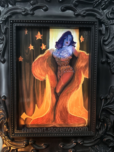 Burlesque Postcard (5" x 7")