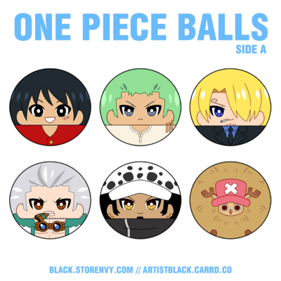 One piece balls 