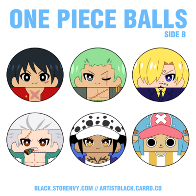One piece balls 