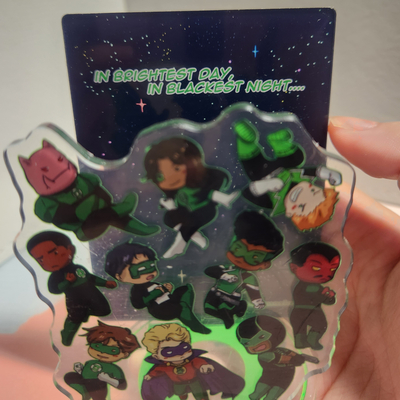 Green lantern standee