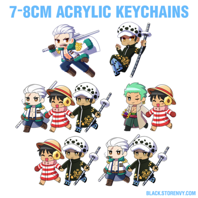 Op punk hazard acrylics