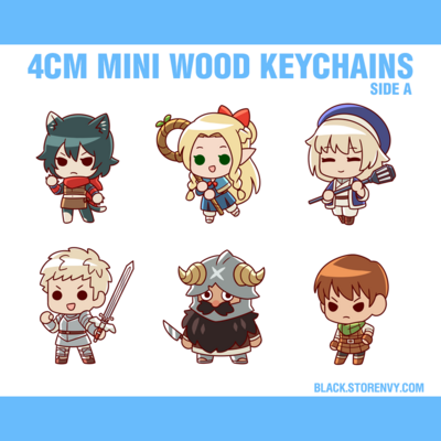 Sale wood dungeon meshi charms