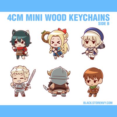 Sale wood dungeon meshi charms