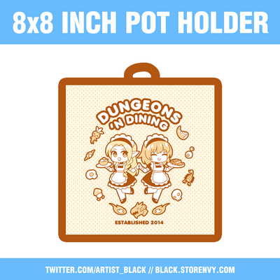 Dungeon meshi pot holder