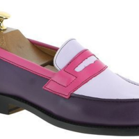 New Handmade Men,s Leather multi color shoes,Men slip ons Men shoes - Thumbnail 4