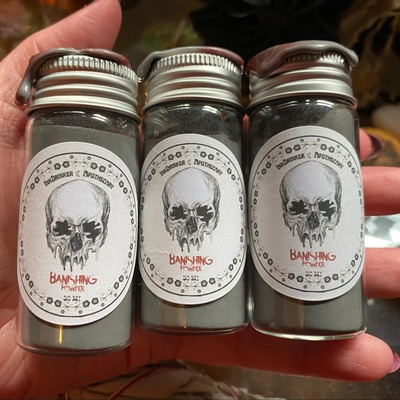 💀banishing💀 powder 30 ml