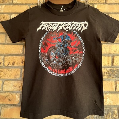 Blue demon rider shirt