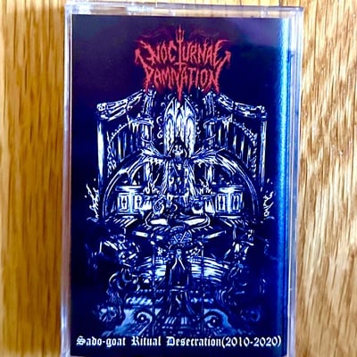 Nocturnal damnation 'sado-goat ritual desecration (2010-2020)' tape - Thumbnail 4