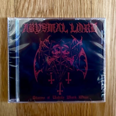 Abysmal lord 'storms of unholy black mass' cd - Thumbnail 1