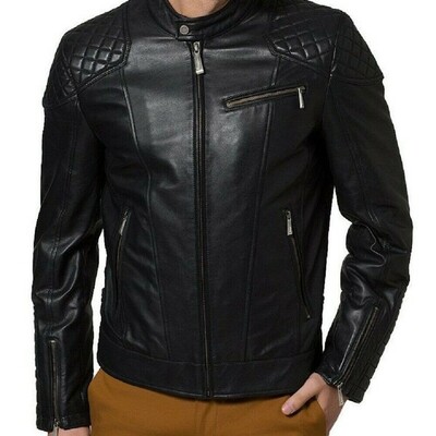 Material: 100% high quality soft high quality leather fastening/closure: ykk zip