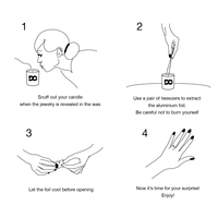 DANIELLA'S CANDLES Lavender Surprise Jewelry Candle, 11oz, Perfect Gift Idea - Thumbnail 2