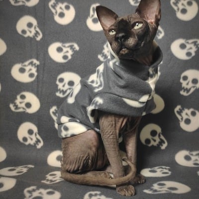 Talking skulls - fleece - Thumbnail 3