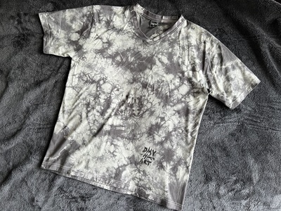 TieDye Grunge Pattern Tee Shirt V Neck. ONE OF ONE!