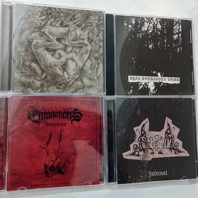 Vulvacult, upir/forgotten tomb, emanations, necrostuprum cds - Thumbnail 1