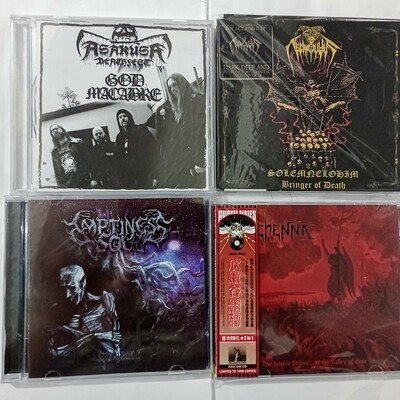 God macabre, necroccultus, emptiness soul and gehenna cds - Thumbnail 2