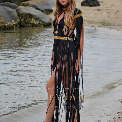 Festival outfit, festival clothing, rave outfit, burning man, summer outfit, beach outfit, rave girl, festival dress, macrame
