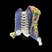 Mardi Gras wearable ceramic corset by: Nicole Moan - Thumbnail 2