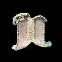 Mossy lavender wearable ceramic corset by: Nicole Moan - Thumbnail 2